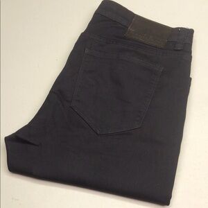 LIKE NEW MENS JEANIOLOGIE BLACK SLIM FIT JEANS 34x32 ⭐️